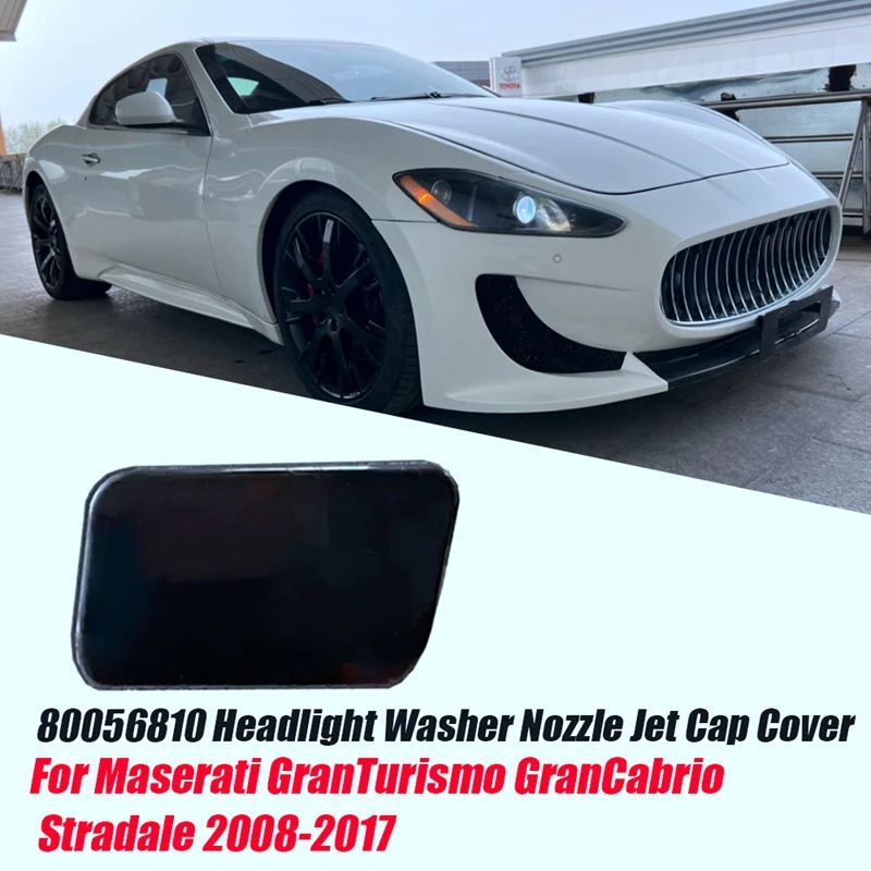 

Передний правый бампер крышка омывателя фар 80056810 для Maserati granтуризма Grancabrio Stradale 2008-2017 защитные крышки детали