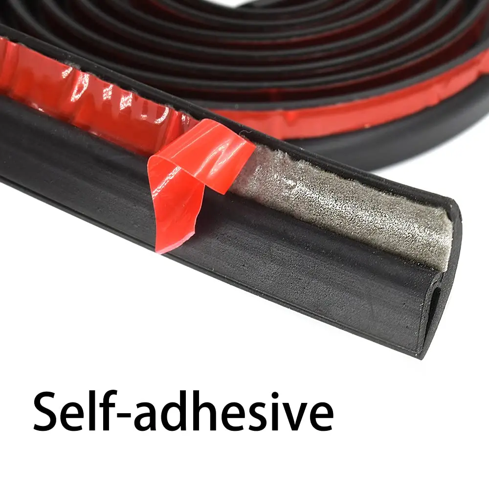 Car Front Windshield Outer Plastic Plate Seal Strip Guide Plate Lower Decorative Rubber Strip Automotive General Purpose