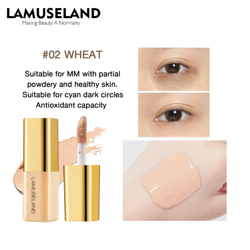 Waterproof Liquid Concealer Foundation Cream