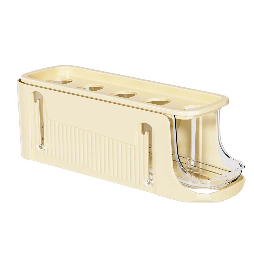 

Automatic Rolling Design Egg Dispenser Neat And Organized Space Saving Storage Trays Gravity Structure Rolling Design