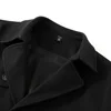Woolen Jacket Men Plus Size 12XL Solid Color Jackets Woolen Coats Male Autumn Winter Long Style Jacket Fashion Casual 5