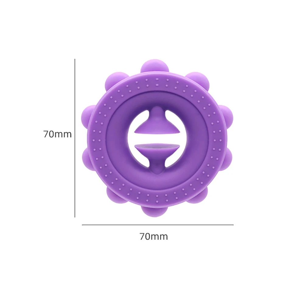 New Gripper Anti Stress Finger Hand Grip Relief Stress Fidget Toy Adult Child Simple Dimple Stress Silicone Toys Decompression - Bilde 6