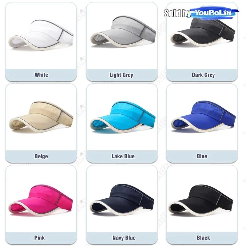 Sun Protection Hollow Top Hat Summer Running Sports Hollow Brim Skin Extended Brim Outdoor Quick-drying Sun Hat_voghion.com