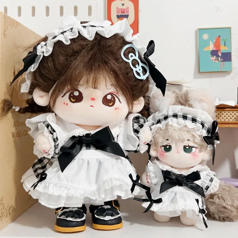 

Spot Doll Clothes Cotton Doll Maid Costume Sexy Cute Doll No Attribute Lace Skirts Dress-up Doll Accessories