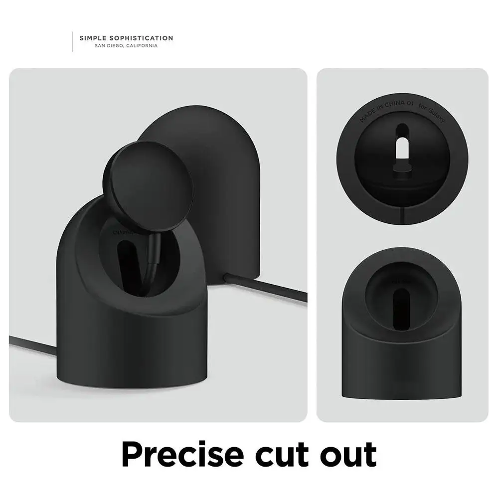 Supporto Per Caricabatterie Wireless Dock Per Caricabatterie In Silicone Per Samsung Galaxy Watch 6 5 Base Per Caricabatterie Smart Watch B2V6