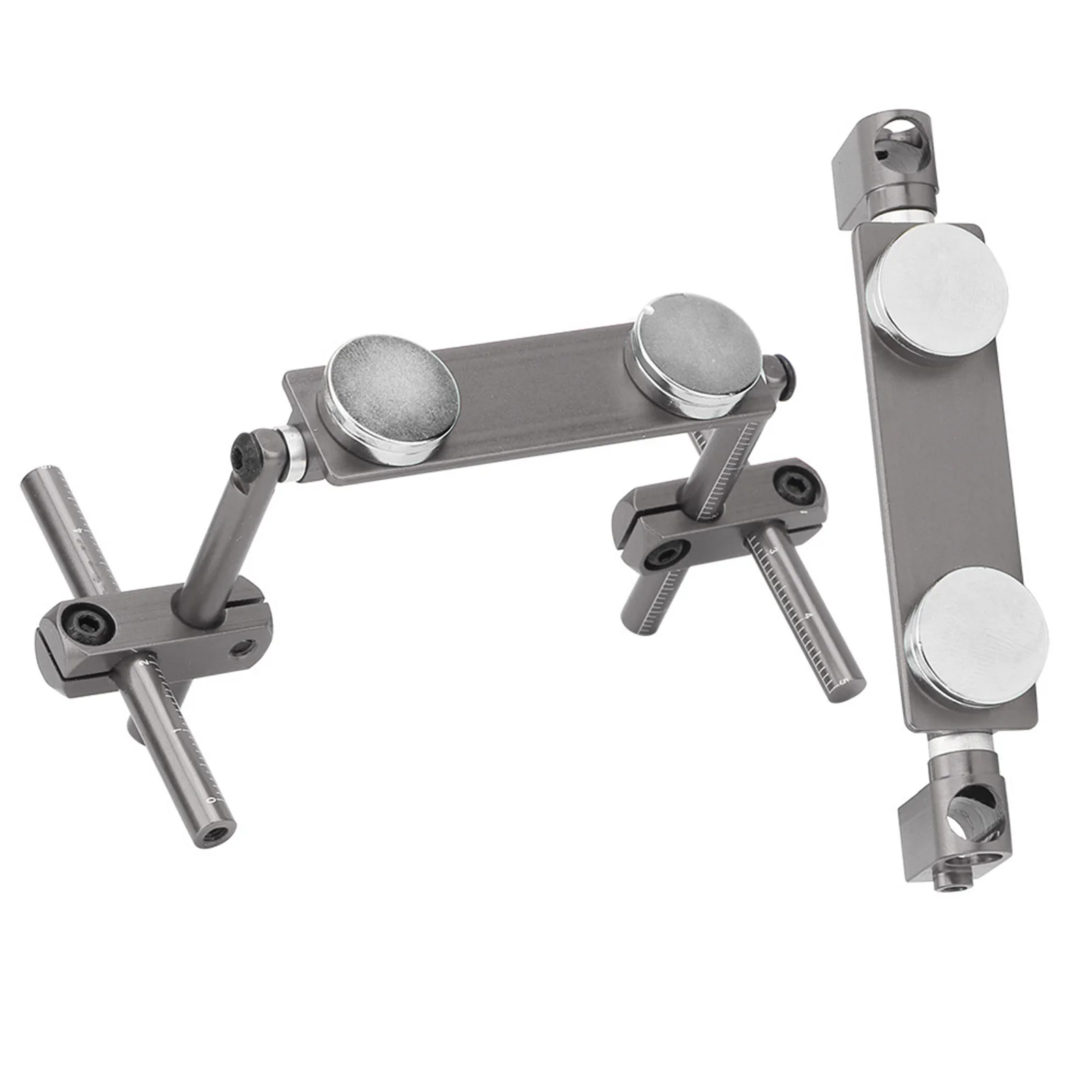Aluminium magnetische Stealth unsichtbare Karosserie halterung Kit für hsp rc Rennwagen – Detail 2