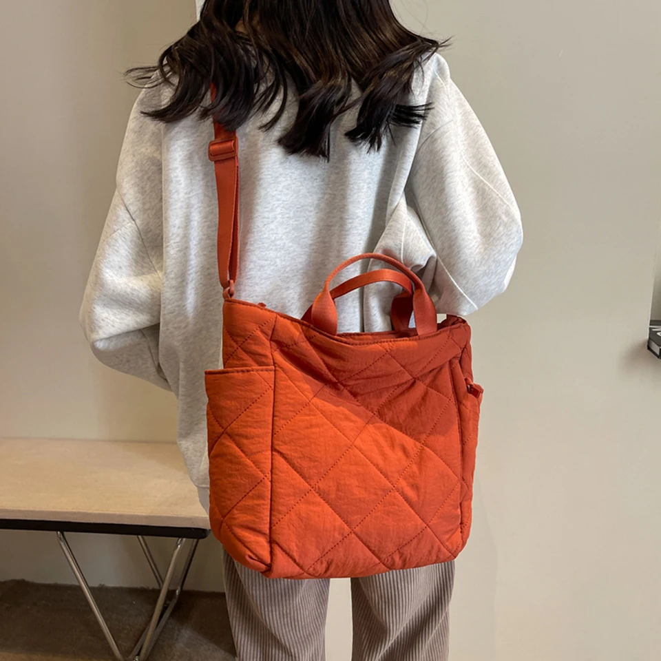Puffer Tote Bag für deinen Alltag | Wendetasche mit Leo Print