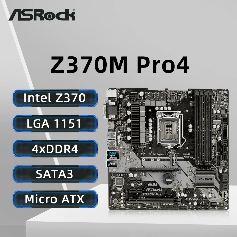 Z370 Gaming Asrock Z370 Pro4 Cpu Support ASROCK Z370M PRO4 Eighth