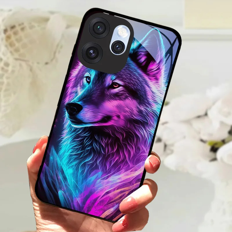 Tempered Glass Phone Case with Full Camera Protection