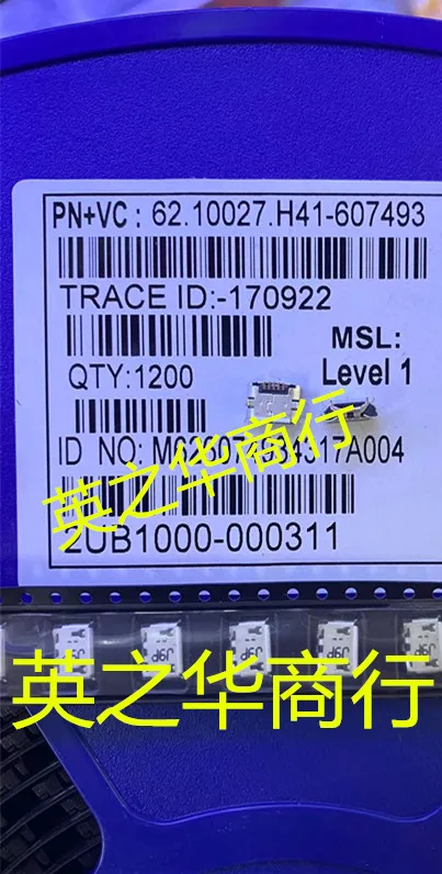 

10 шт. Оригинальный Новый Micro USB 5p SMD SMT micro USB b 2UB1000-000311