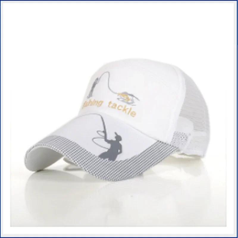 Fisherman Hat Fishing Hats Sun Hats Fishing Hat Cap Outdoor Sports Hats Hiking Visor UV Protection Men Women Adjustable Breathable Golf Caps