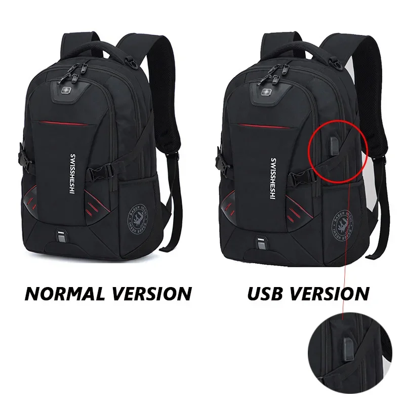 Men's Backpacks Anti-Theft Waterproof Multifunctional 17-Inch Laptop Bag with USB Charging for Business Travel Students tactical backpack travel backpack laptop backpack business backpack