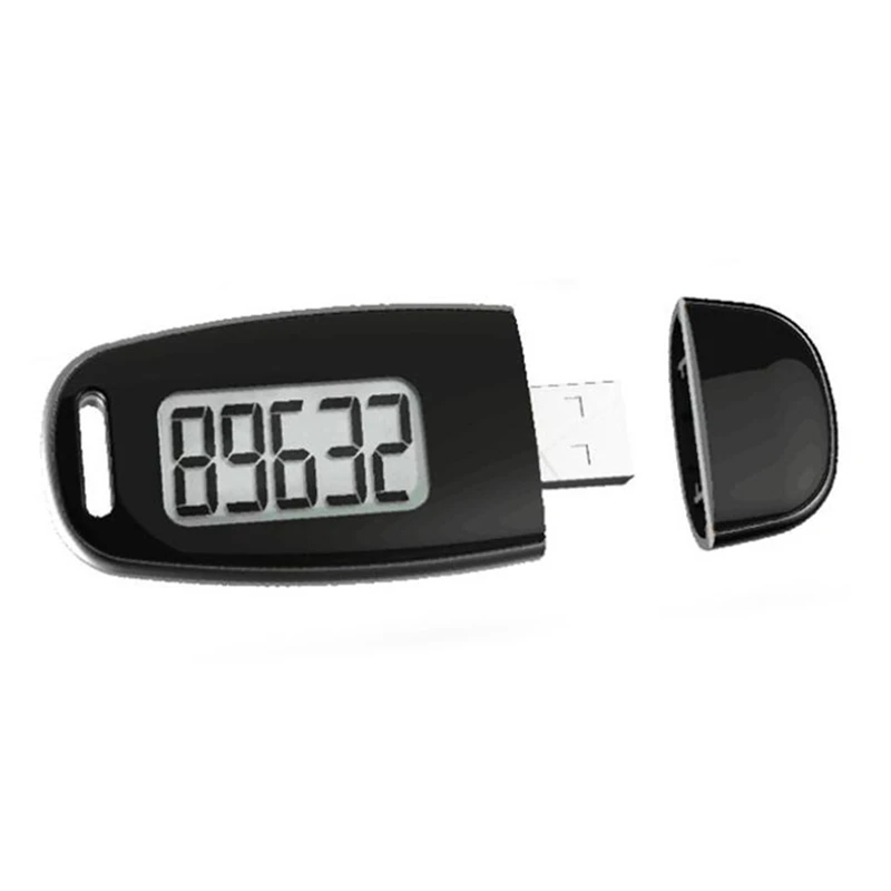 

Simple Step Counter,Walking 3D Pedometer With Rechargeable Battery, Accurate Calorie Counter