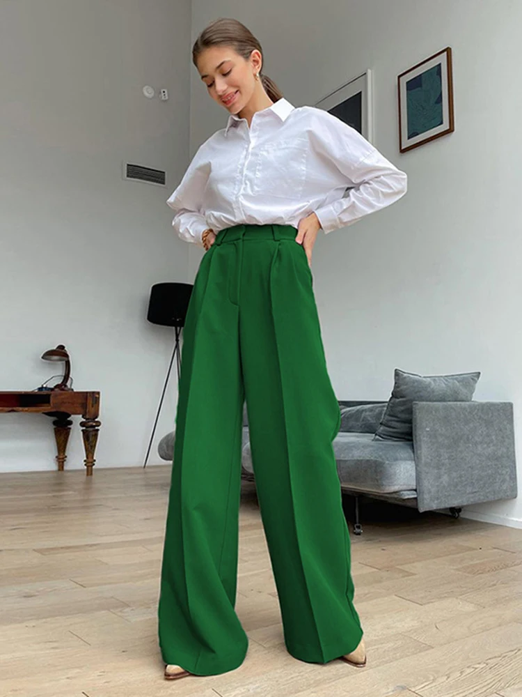 dames broeken met hoge taille