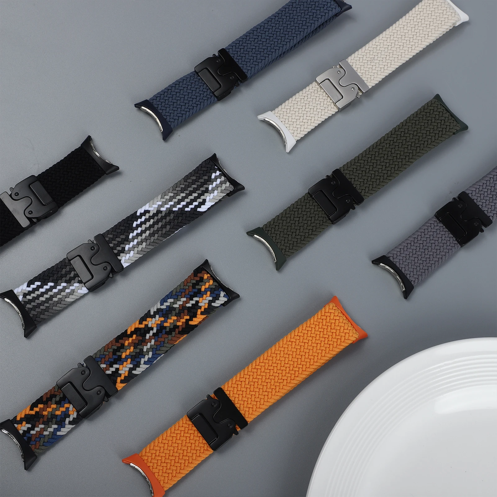 Parachute Braided Sport Nylon Strap - Versatile Watch Bracelet Accessory