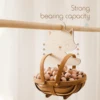 5/10 Pcs Baby Hanger Rack Cute Foxs Shape Baby Wooden Clothes Hanger Home Girls Princess Room Nursery Decor For Kids Present 4