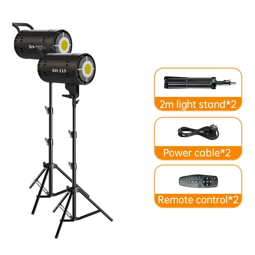 2m Tripod 115W 2pcs