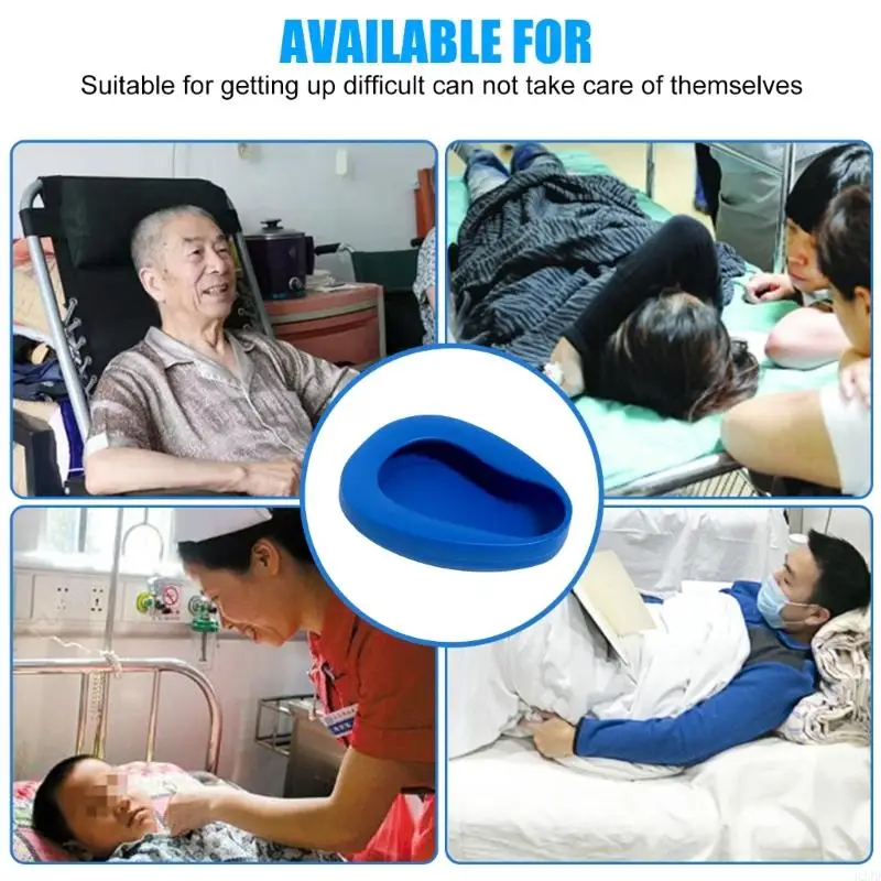 U2JD Bedpans for Elderly,Heavy Duty Bed Pan Female Urinal for Bed Patients