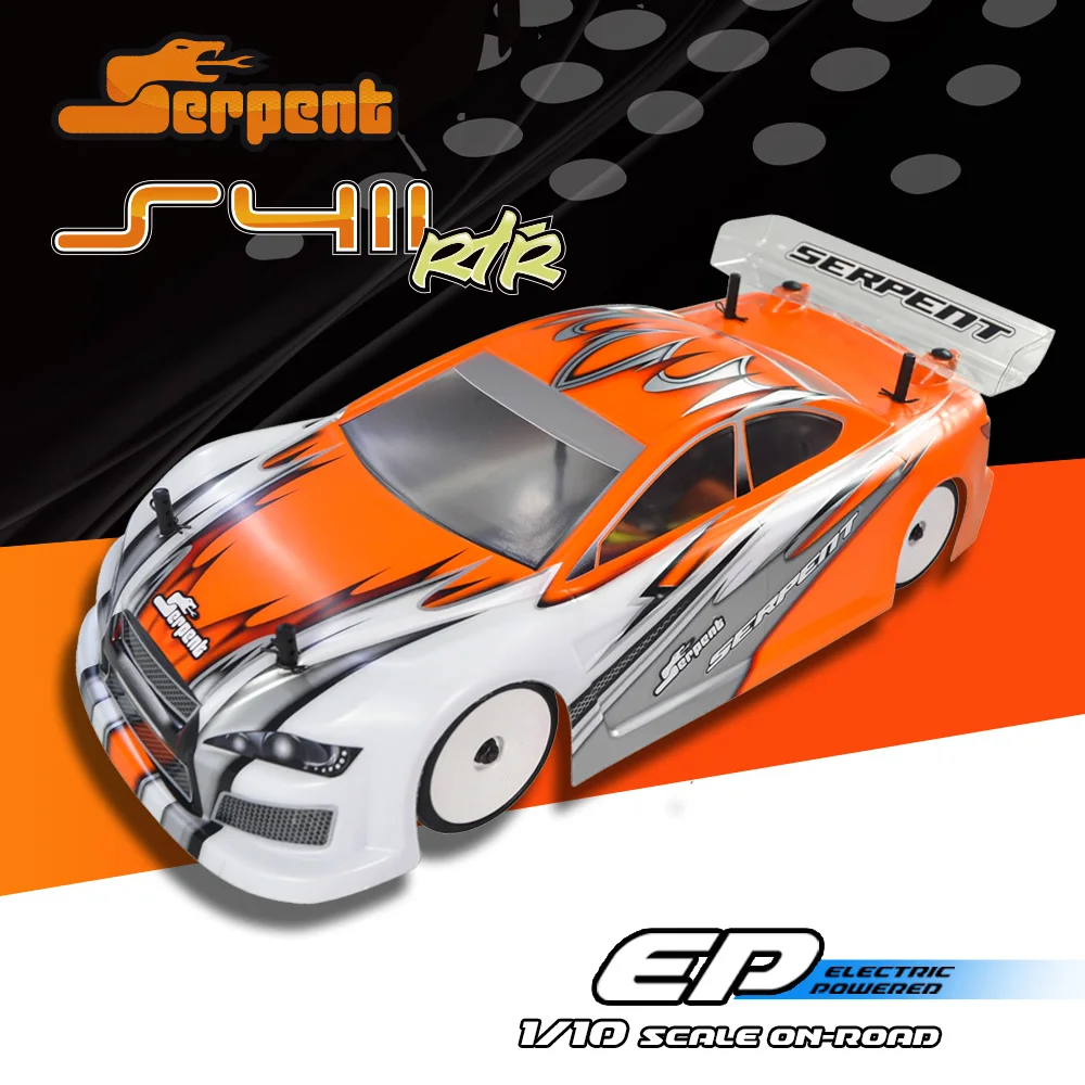 1/10 Serpent S411 RC Car RTR On-Road Electric RC Car 4WD