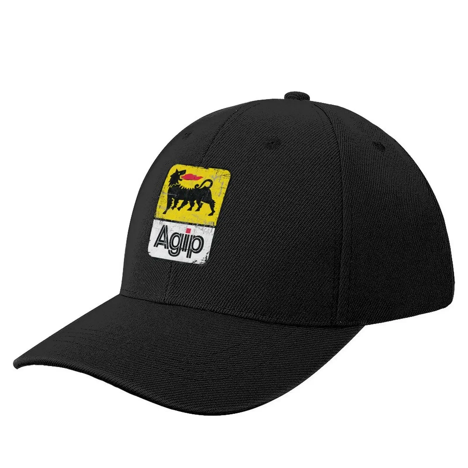 

AGIP Lubricants Logo 1968 – 1998 Distressed version Classic Baseball Cap Hat Man Luxury Big Size Hat For Women Men's