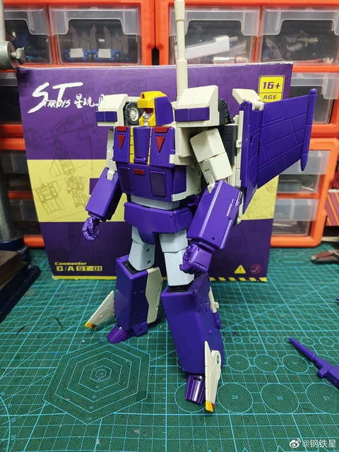 pre-order] Star Toys Transformation St01 St-01 Blitzwing Three  