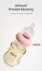 Oberni 150ml+180ml PPSU Imitated Breast Baby Milk Bottle set Anti bloating 0-6 Newborn Baby Bottle With Resistant to Falling 4