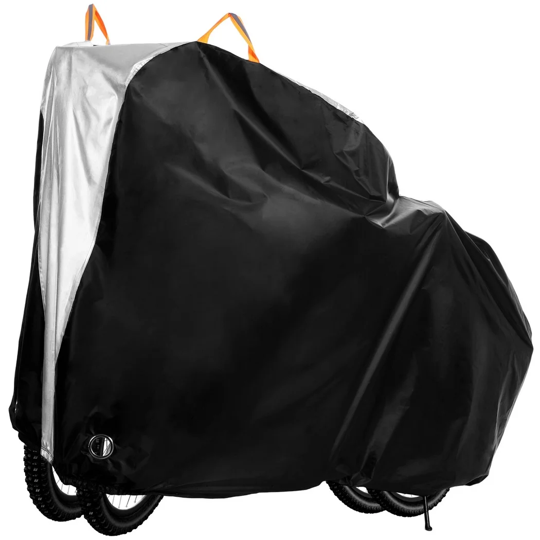 Bike Cover For Single Multiple Bikes Universal Waterproof Bicycle Cover Outdoor Bike Storage 210D Rain Sun Wind Proof