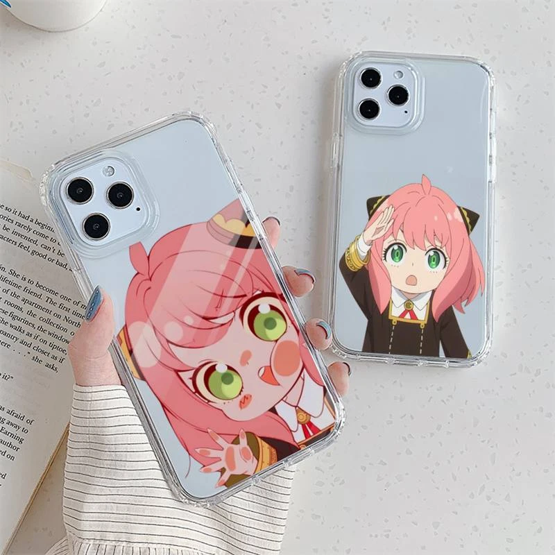 Cute Anya Forger Spy X Family Anime Phone Case For Iphone 11 12 Mini 13 Pro Xs Max X 8 7 6s Plus 5 Se Xr Transparent Shell Mobile Phone Cases Covers Aliexpress Cute Anya Forger Spy X Family Anime Phone Case For Iphone 11 12 Mini 13 Pro Xs Max X 8 7 6s Plus 5 Se Xr Transparent Shell Mobile Phone Cases Covers Aliexpress
