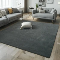 Ultra Soft Short Plush Carpet Anti Slip For Living Room Modern Sofa Area Rugs Children's Bedroom Game Mats Bedside Carpet Gray 1