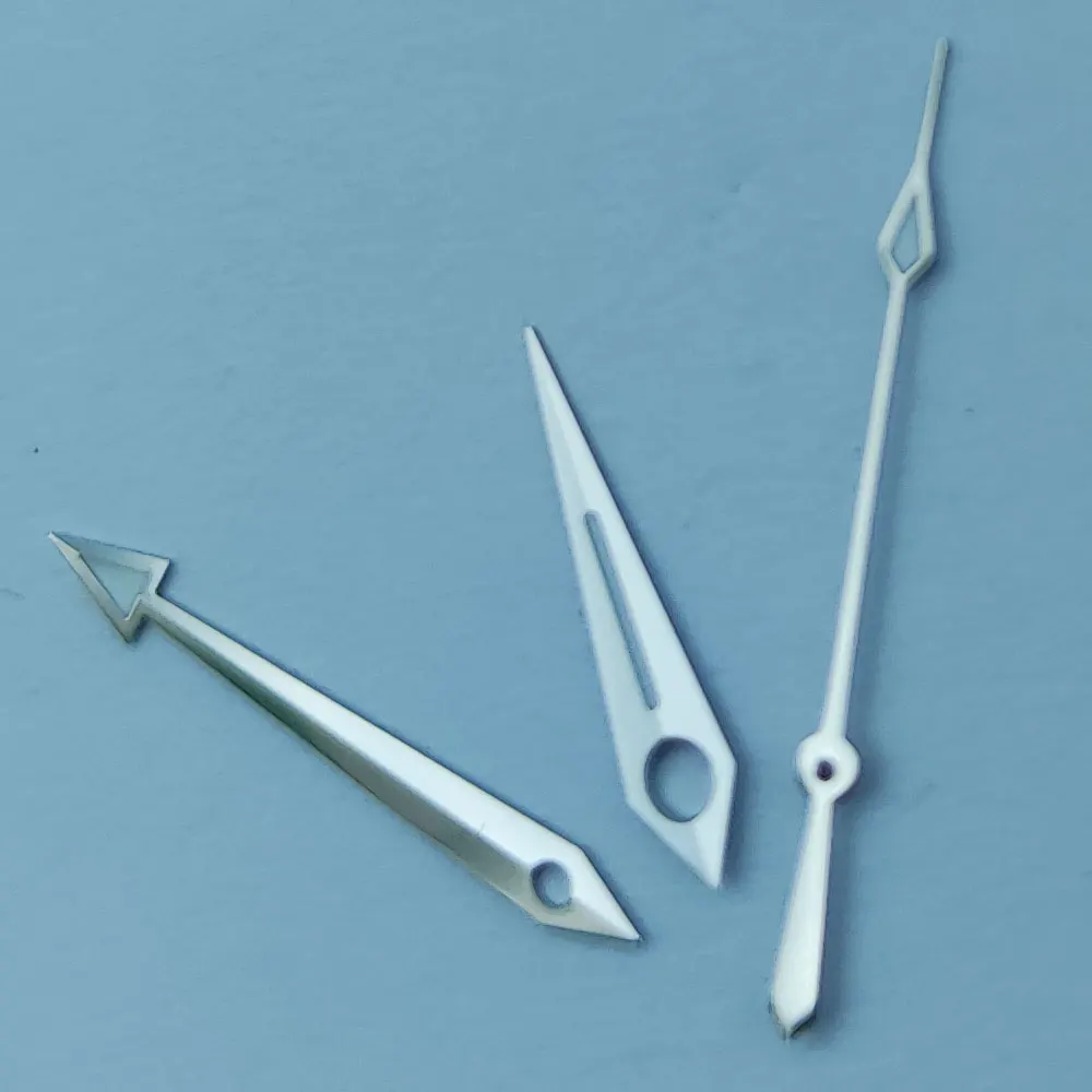 Casual Silver Luminous Watch Hands Newest Design Replacement Parts Stainless Steel Fit For 2824 2836 Movement Watch Hand