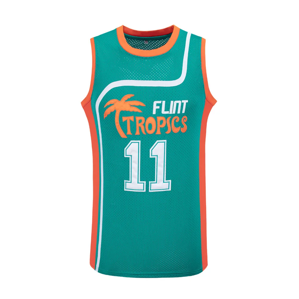 Semi Pro Jersey Jackie Moon Costume 33 Flint Tropics Shirt Shorts Socks  Headband Wrist Brace Basketball Player Cosplay Outfits - AliExpress