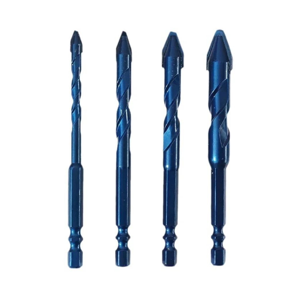 

1pcs High Hardness Eccentric Drill Precision Drilling 6/8/10/12mm Glass Wood Tile Ceramic Punching Rock Slab Triangle Drill Bit
