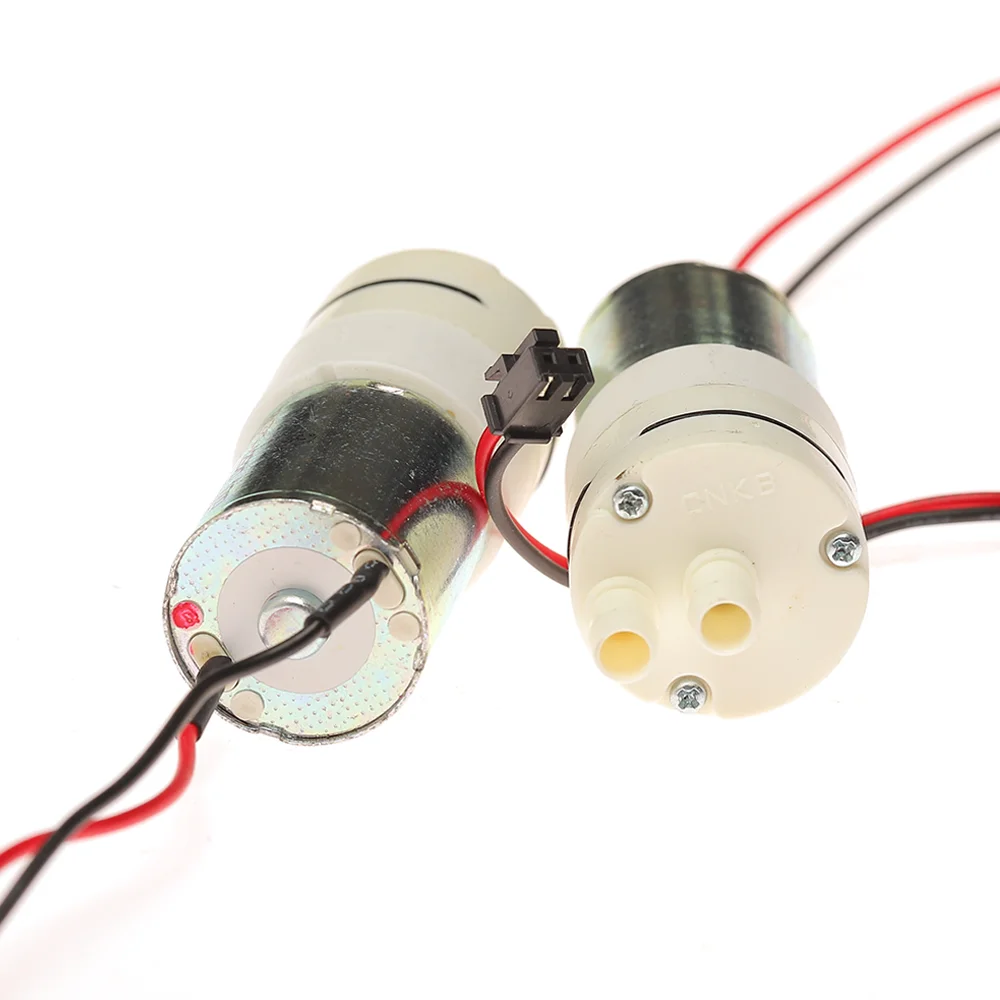 High-Flow Mini Water Pump with Self-Priming Diaphragm and Carbon Brush