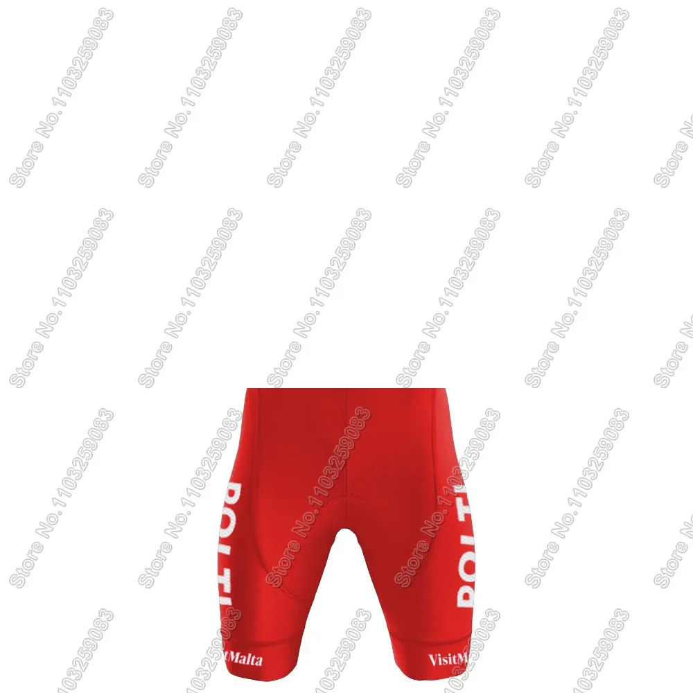 Team Polti Visitmalta 2025 Cycling Jersey Set Mens Italy Kometa Clothing Road Bike Suit Mountain Bicycle Shirt Bib Shorts MTB 5