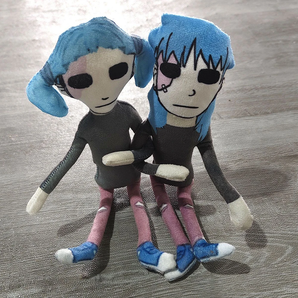 Game Sally Face Cosplay Keychain Plush Cotton Doll Children Festival Gifts Room Decoration
