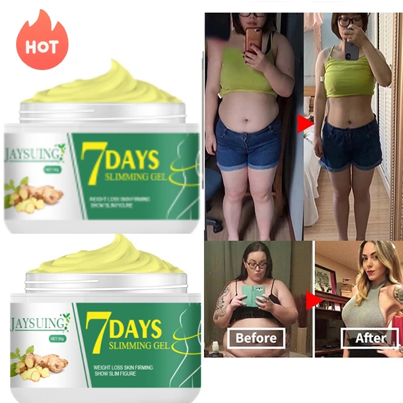 Heißer Abnehmen Ingwer Creme Gewichtsverlust Für Körper Bauch Trimmer Bauch Fett Brennen Schlank Original 30/50g Ventre plat S_voghion.com