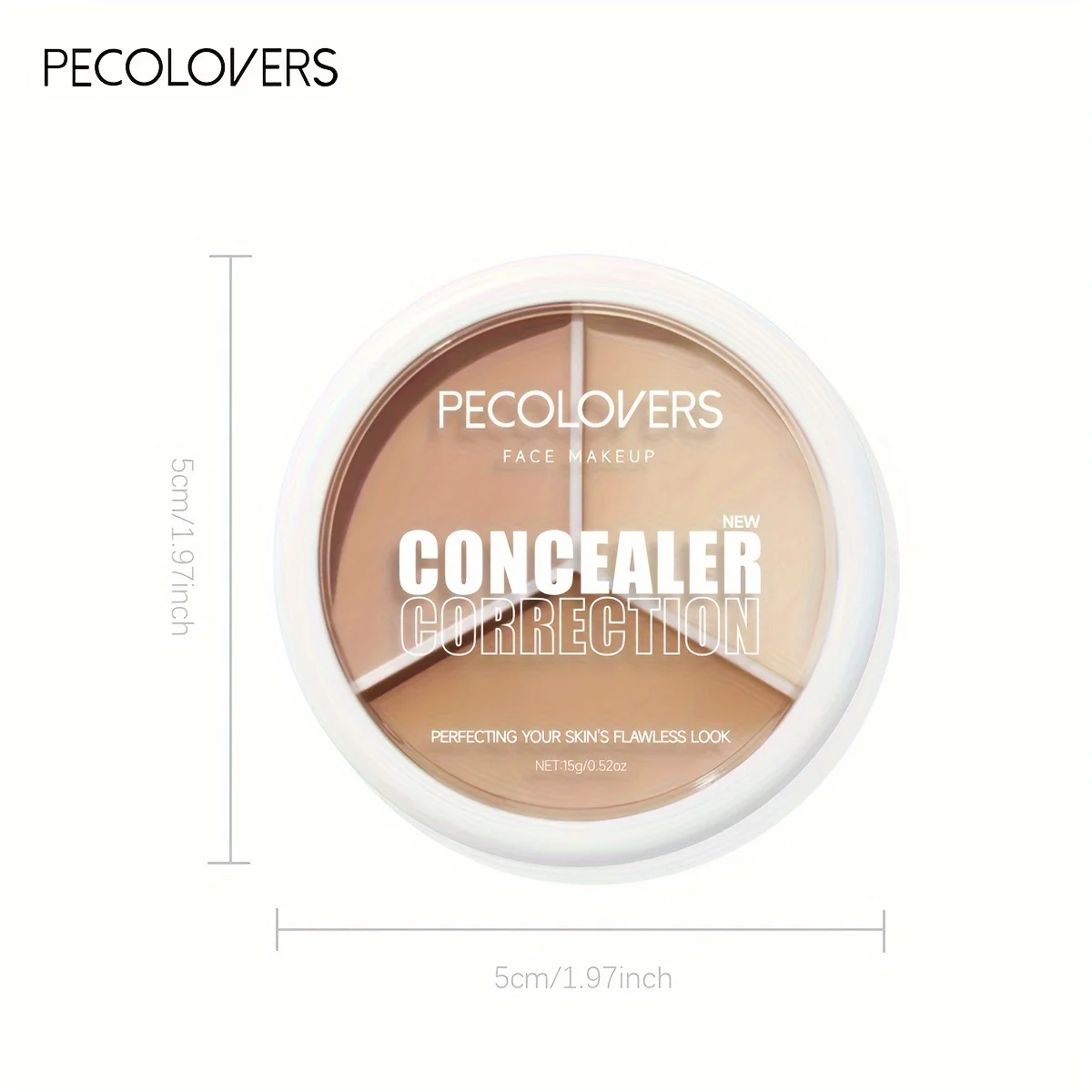 Moisturizing Concealer Palette Full Coverage Concealer Even Skin Tone Face Foundation Eye Face Cosmetics Lasting 6