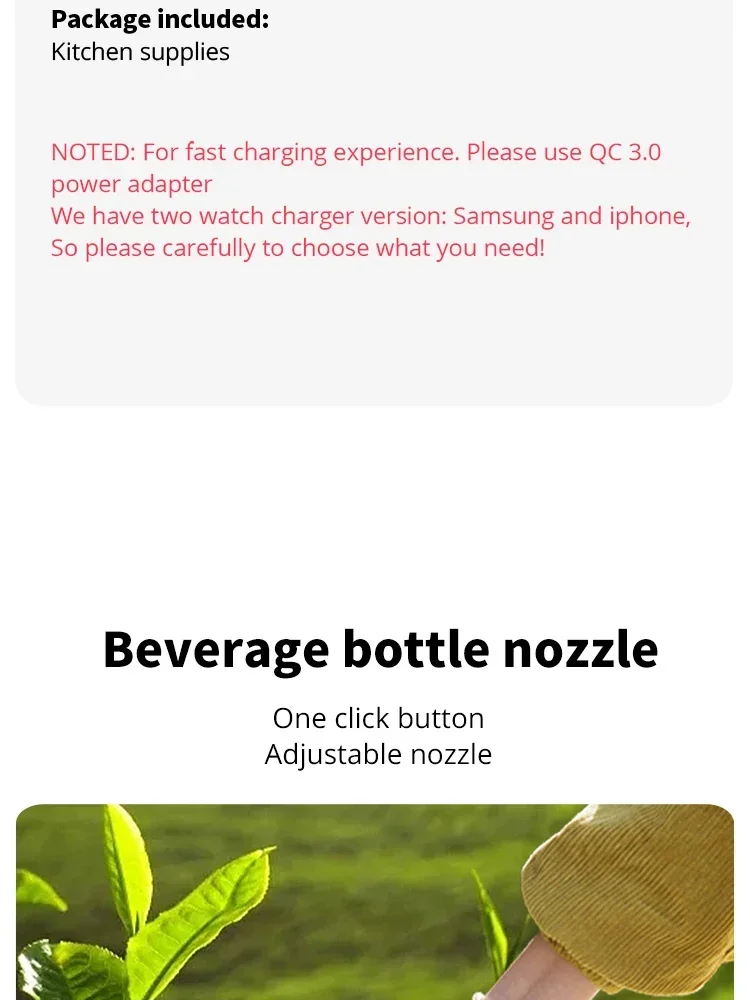 Description Picture 3 of item1 Set,Adjustable Beverage Bottle Sprayer Watering Flower SprinklerSprinkler Pressure Atomizer Nozzle Gardening Tools 