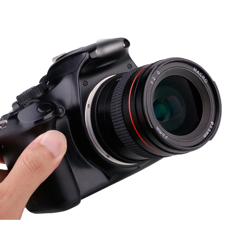 Risespray 35mm F2.0 Foco Fixo Grande Abertura Manual Lente Quadro.