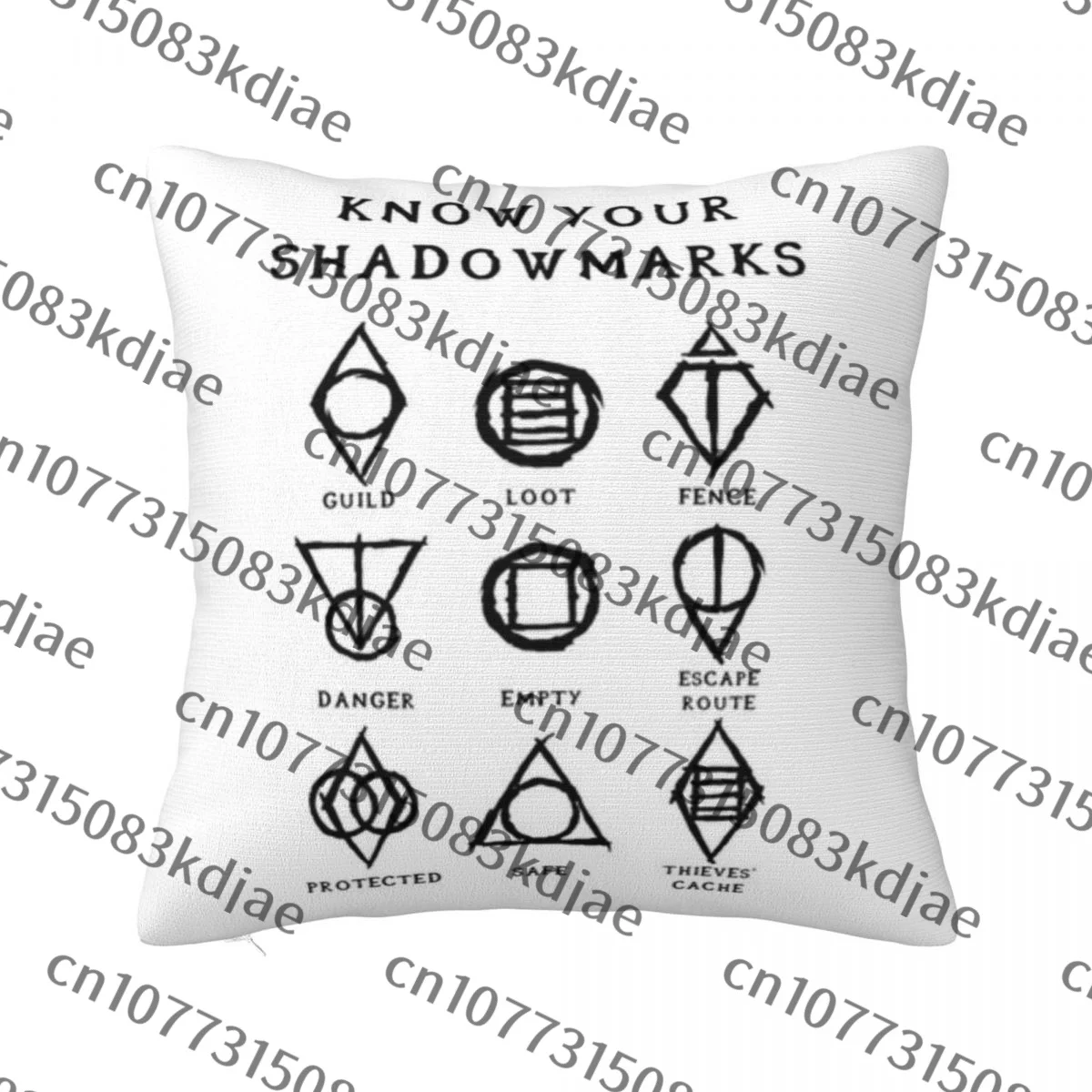 Знайте свои темные знаки (темные) подушка