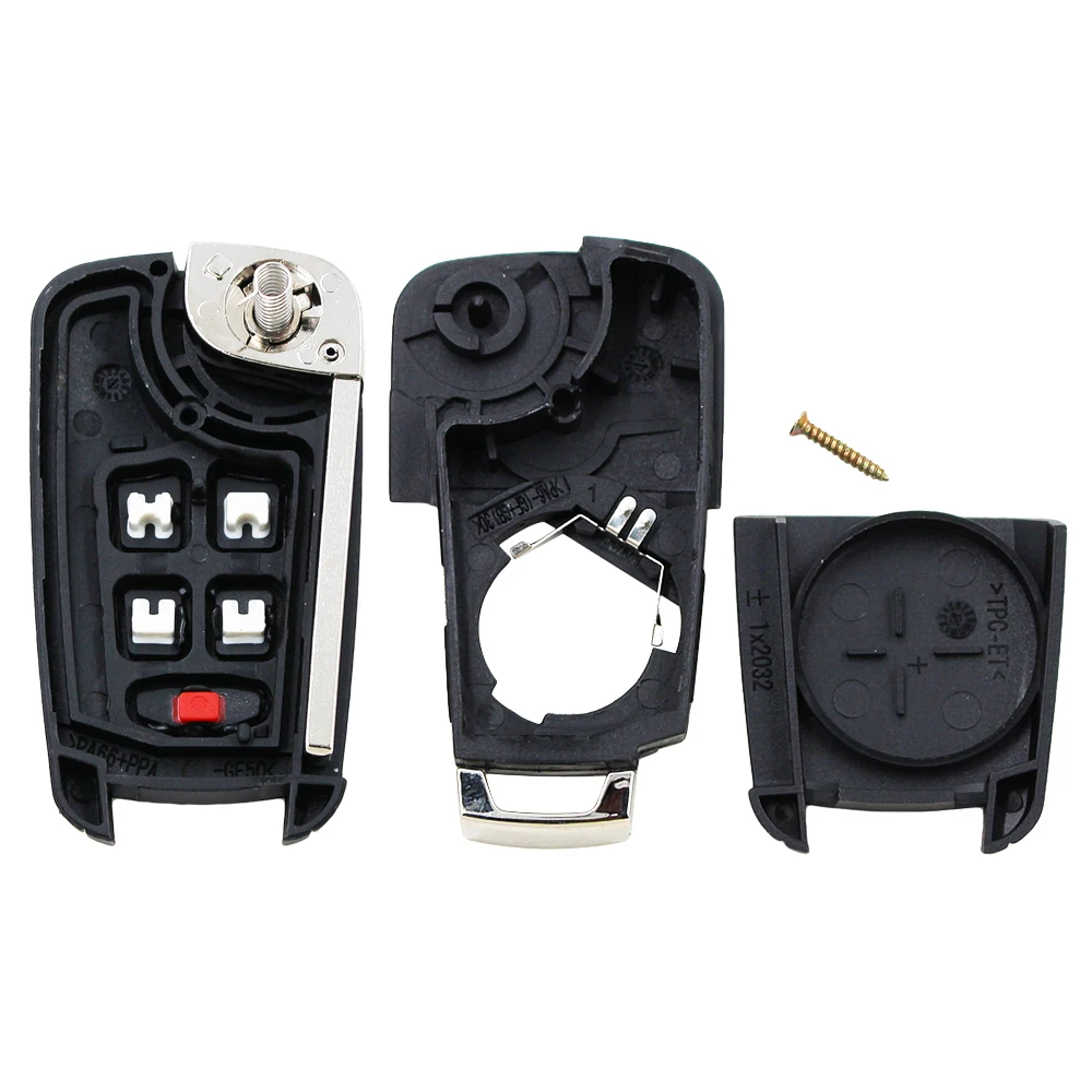 Key Case Car Key Shell Key Shell 5 Button Remote For CHEVROLET Cruze Aveo Camaro Equinox Malibu Spark Volt HU100