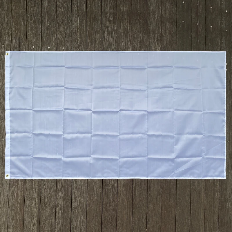 xvggdg    90+150cm  white   Flags  Solid Color banner   For decoration