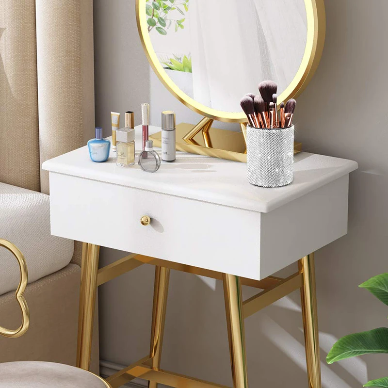 Luxury Sparkling Rhinestone Makeup Brush Storage Box Dressing Table Bathroom Sorting Box Pencil Box make up organizer Gift 6