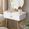 Luxury Sparkling Rhinestone Makeup Brush Storage Box Dressing Table Bathroom Sorting Box Pencil Box make up organizer Gift 6