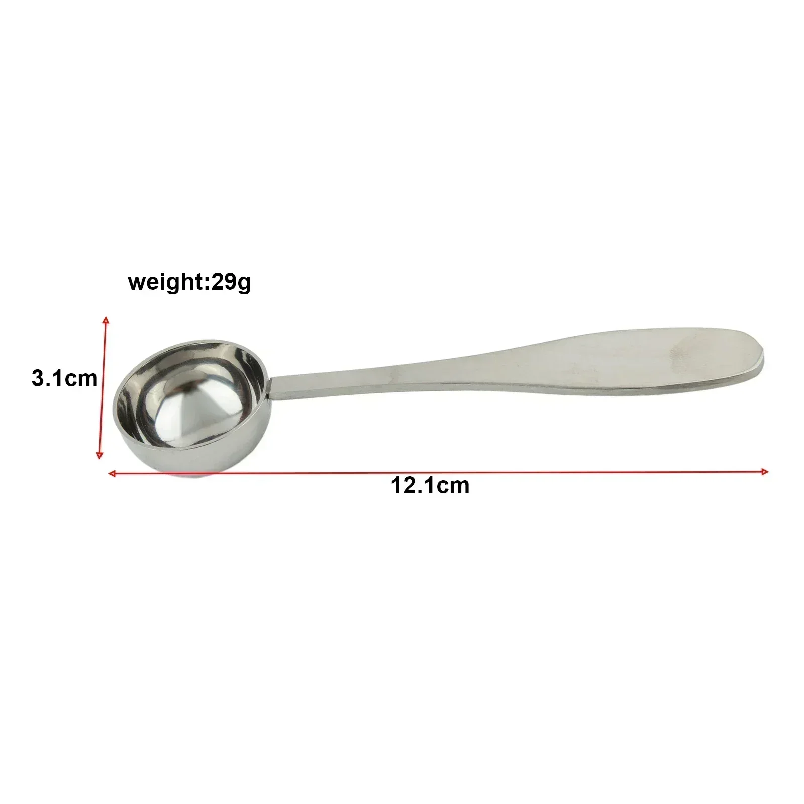 Coffee Scoops Measuring Spoon Spices And Other Condiments 10ML 12.1*3.1cm Measuring Spoon Stainless Steel