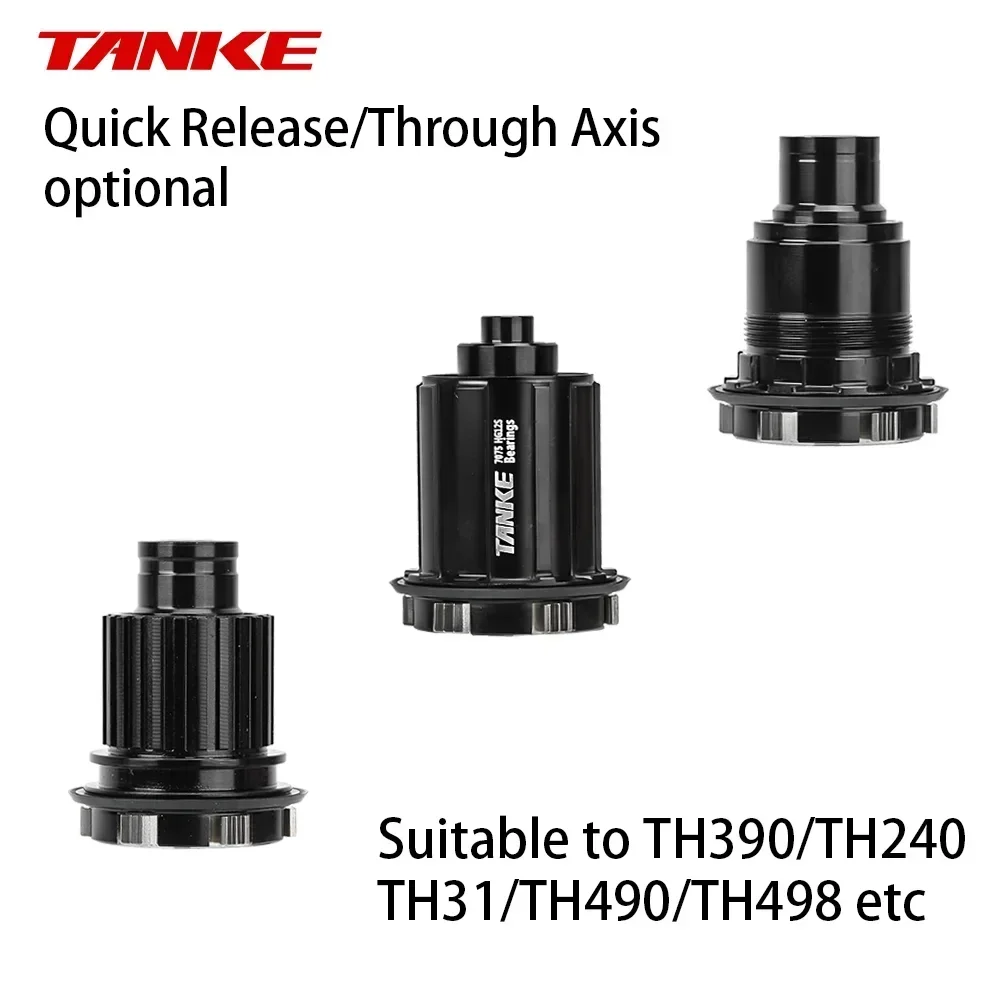 TANKE MTB Wheelset Freehub XD HG MS 허브 바디 드라이버 6 폴 교체 135 QR 142 스루 액슬 캡 12MM 베어링 타워 베이스 Repai