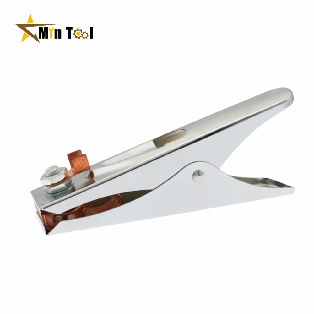 Welding Earth Clamp Ground Clamps Equipment 300Amp Electrode Holder Cable Clip for Welder Tools Grounding Welders Hand Tool welding accessories clamp