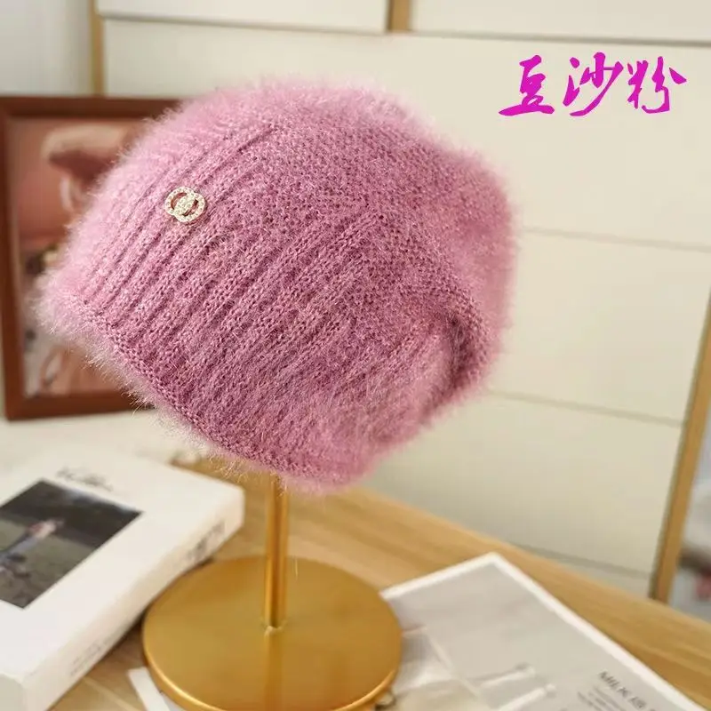 Winter Hat Dui Autumn/Winter Korean Edition Women's Knitted Outdoor Woolen Hat
