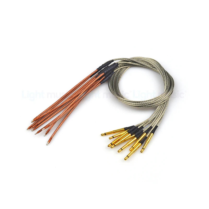 10pcs Acoustic Guitar Bridge Saddle Piezo Guitar Pickup Soft Piezo Folk