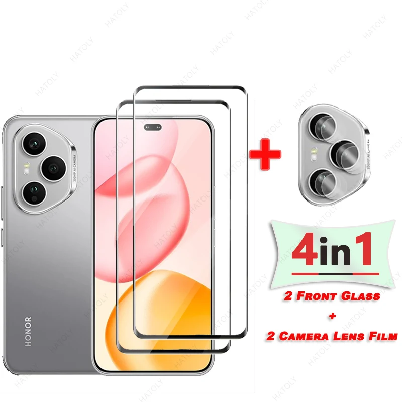 Premium 3D Curved Glass Screen and Camera Lens Protector